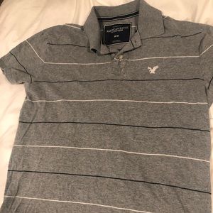 American Eagle Grey Polo